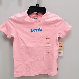 Brand new levis girls tshirt size 6 medium